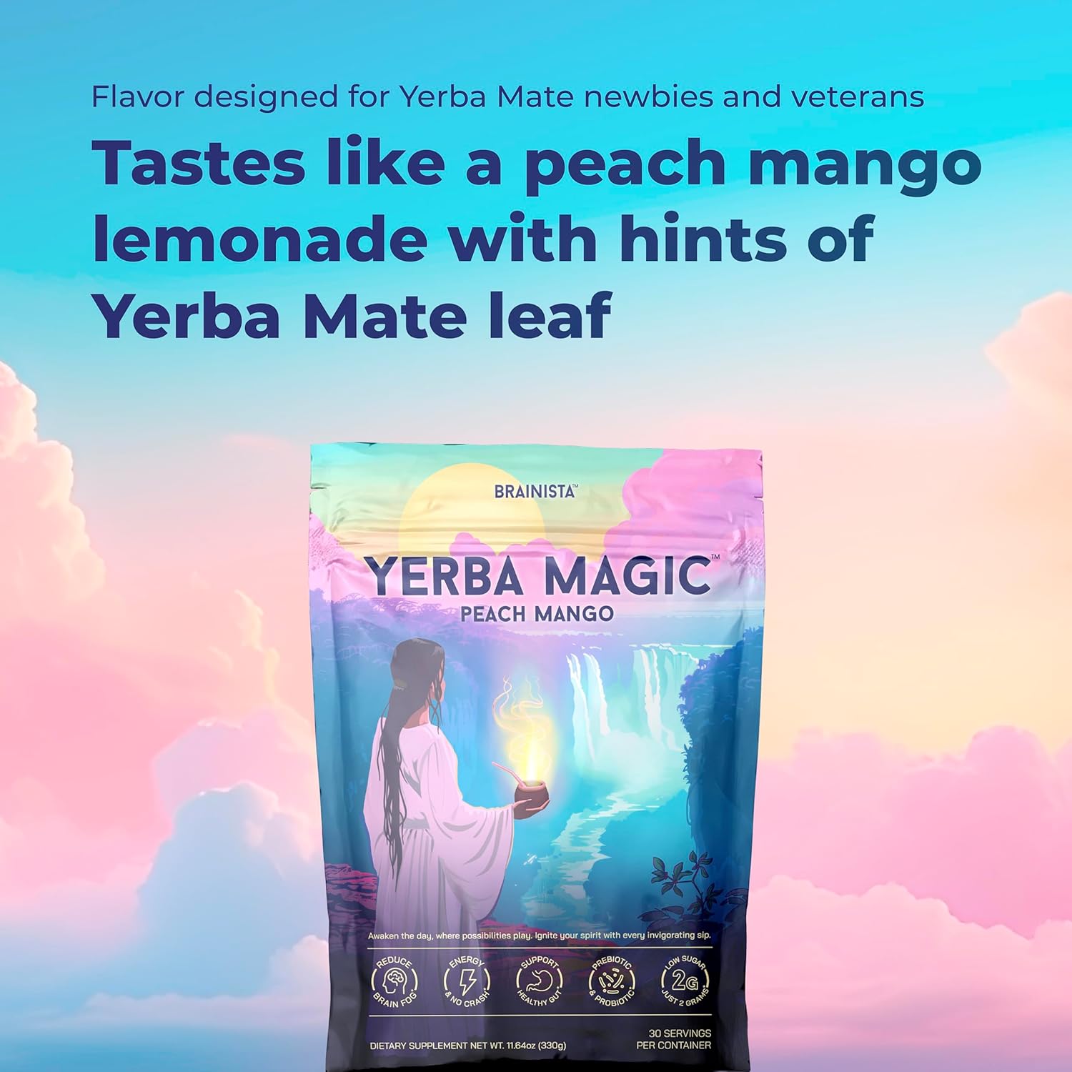 Yerba Magic Peach Mango Tea